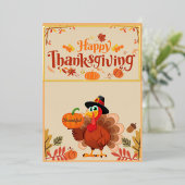 家族と友人のためのお祭りシーズンの祝福 箔シーズンカード (立ち正面)