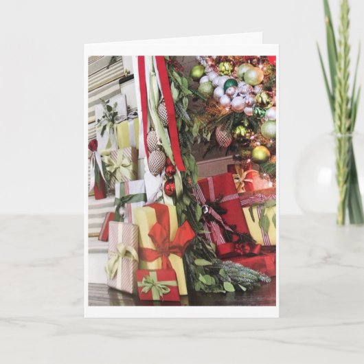 ****家族と友人のクリスマスウィッシュのための時間*** カード (正面)