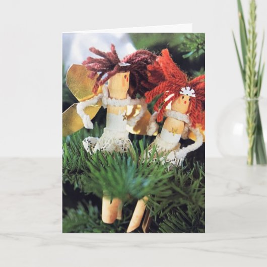 ****家族と友人のクリスマスウィッシュのための時間*** カード (正面)