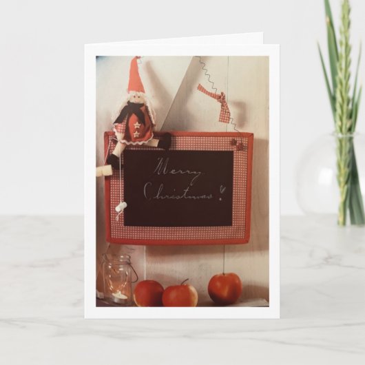 ****家族と友人のクリスマスウィッシュのための時間*** カード (正面)