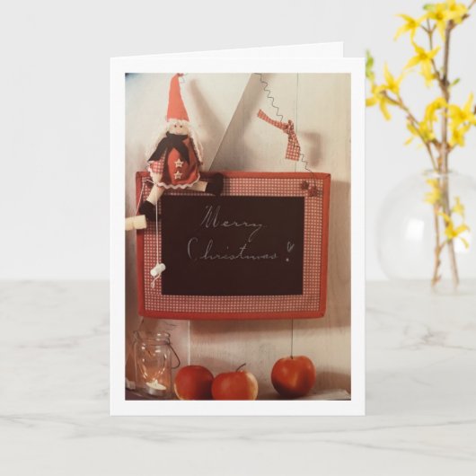 ****家族と友人のクリスマスウィッシュのための時間*** カード (黄色い花)