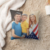 家族と友人の写真 クッション (ブランケット)