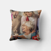 家族と友人の写真 クッション (裏面)