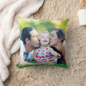 家族と友人の写真 クッション (ブランケット)