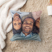 家族と友人の写真 クッション (ブランケット)