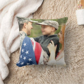 家族と友人の写真 クッション (ブランケット)