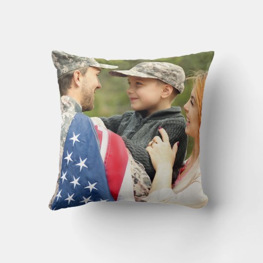 家族と友人の写真 クッション (裏面)