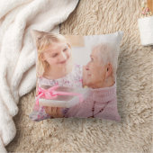 家族と友人の写真 クッション (ブランケット)