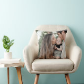 家族と友人の写真 クッション (椅子)