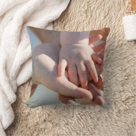 家族と友人の写真 クッション