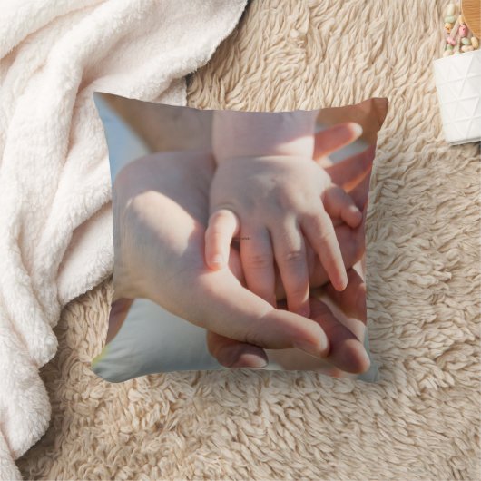 家族と友人の写真 クッション (ブランケット)