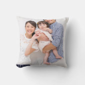 家族と友人の写真 クッション (正面)