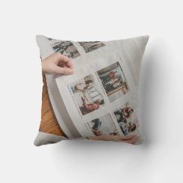 家族と友人の写真 クッション