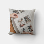 家族と友人の写真 クッション (正面)