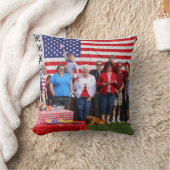 家族と友人の写真 クッション (ブランケット)