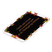 家族と友人の感謝祭 マグネット (左側)