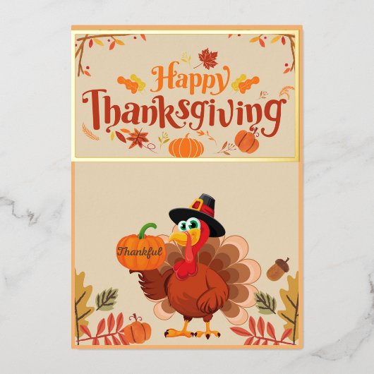 家族と友人フェスティバルシーズン恵みシーズン 箔シーズンカード (正面)