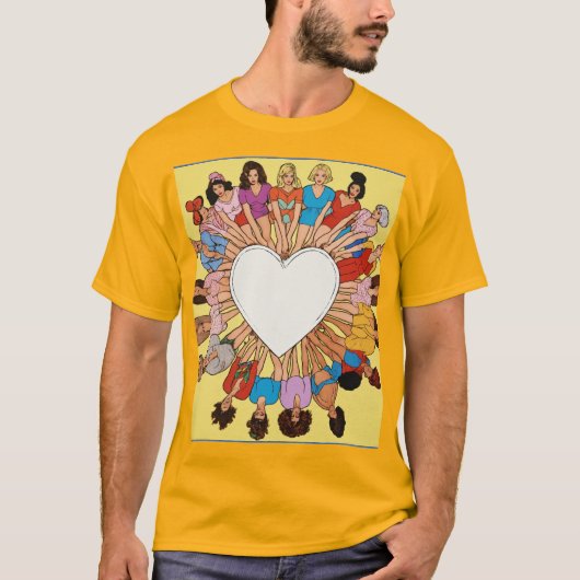 家族と友人ユナイト。 Tシャツ (正面)