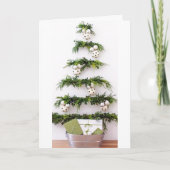 「家族と友人」にクリスマスを祝う シーズンカード (正面)