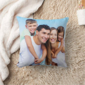 家族と友達の写真 クッション (ブランケット)