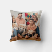 家族と友達の写真 クッション (裏面)