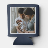 家族と子供2の写真 缶クーラー (裏面)