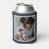 家族と子供2の写真 缶クーラー (缶裏面)