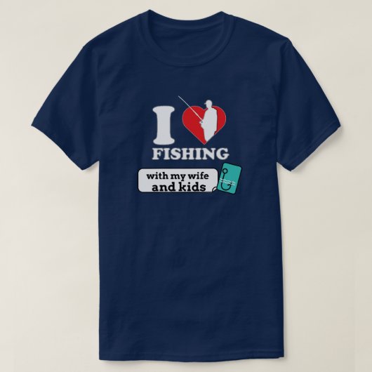 家族と子供 Tシャツ (デザイン正面)