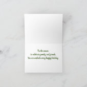 *家族と祝友人の皆様へ* カード (内部)