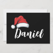 家族にぴったりのクリスマスプレゼント - 名前入りクリスマスギフト シーズンカード (正面)