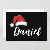 家族にぴったりのクリスマスプレゼント - 名前入りクリスマスギフト シーズンカード (正面/裏面)