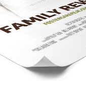 家族によって書直されるポスター ポスター (角)