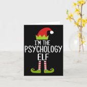 家族にマッチするクリスマスクリスマスギフト私はサイケ カード (黄色い花)