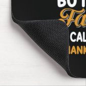 家族に感謝の気持ちを感謝してい与えする マウスパッド (コーナー)