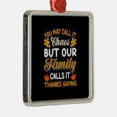 家族に感謝の気持ちを感謝してい与えする メタルオーナメント (右)