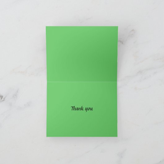 家族に比べるものは何もない サンキューカード (内部)