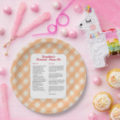 家族のお気に入りのなレシピ-パイ ペーパープレート (パーティー)