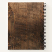 家族のお気に入りフォトコラージュレシピブック ノートブック (裏面)