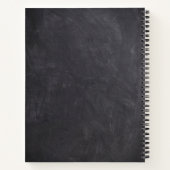 家族のお気に入りフォトコラージュレシピブック ノートブック (裏面)