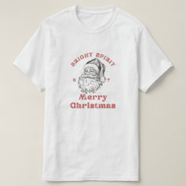家族のためのヴィンテージサンタのメリークリスマス Tシャツ