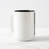 家族のない進行 ツートーンマグカップ (正面左)