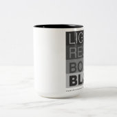 家族のない進行 ツートーンマグカップ (中央)