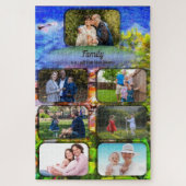 家族のイェラパ風光明媚なパスビュー0819 ジグソーパズル (縦)