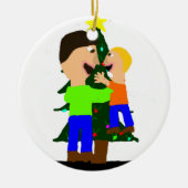 家族のオーナメント2014年 セラミックオーナメント (正面)