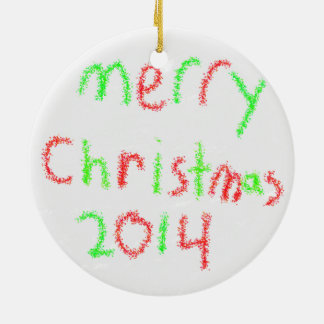 家族のオーナメント2014年 セラミックオーナメント