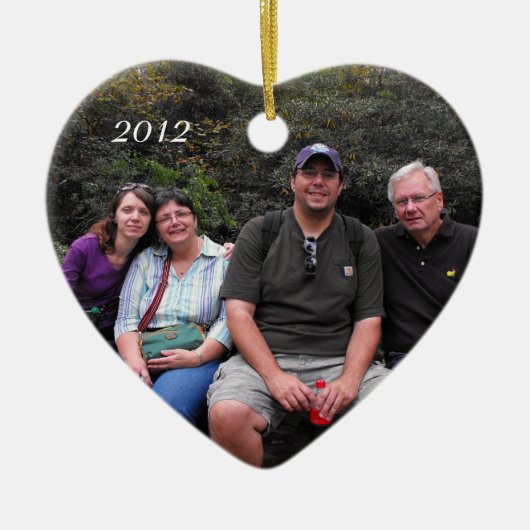家族のオーナメント セラミックオーナメント (正面)