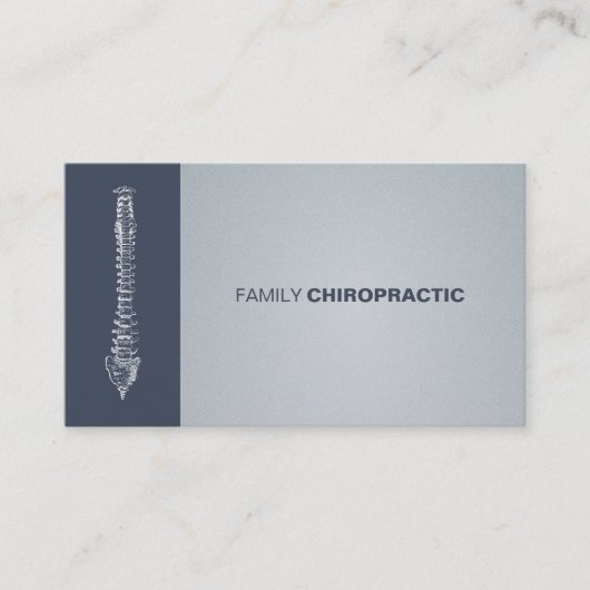 家族のカイロプラクティックのıの名刺 名刺 (正面)