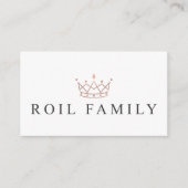 家族のカスタムな名刺を混乱させて下さい 名刺 (正面)