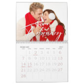 家族のカレンダー、モダンカスタム写真 カレンダー (2月 2027)