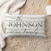 家族のギフトのパーソナライズでカスタムな枕家の装飾 ランバークッション (ブランケット)
